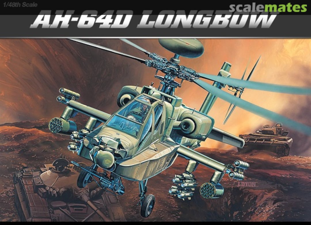 Boxart AH-64D Long Bow 12268 Academy