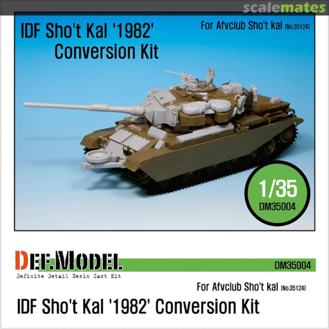 Boxart IDF Sho't Kal '1982' Conversion Set DM35004 Def.Model