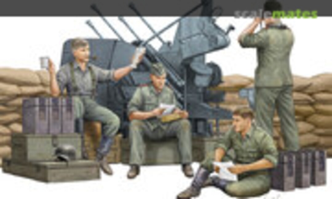 1:35 Anti-Aircraft Gun Crew (Trumpeter 00432)