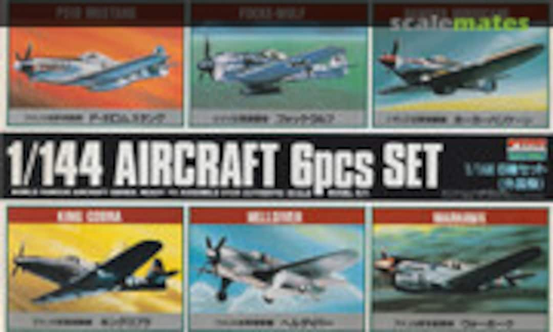 1:144 Aircraft 6pcs Set (ARII 92082)