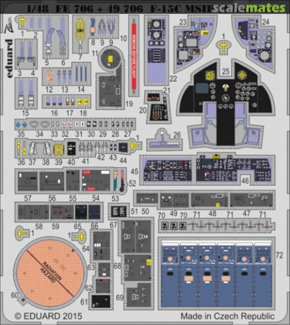 Boxart F-15C MSIP II interior S.A. FE706 Eduard