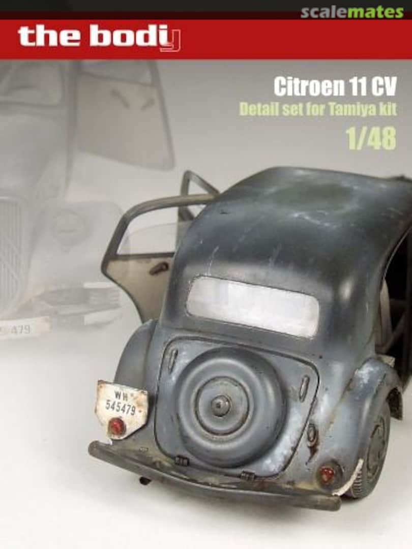 Boxart Citroën 11 CV detail set TB-48003 The Bodi