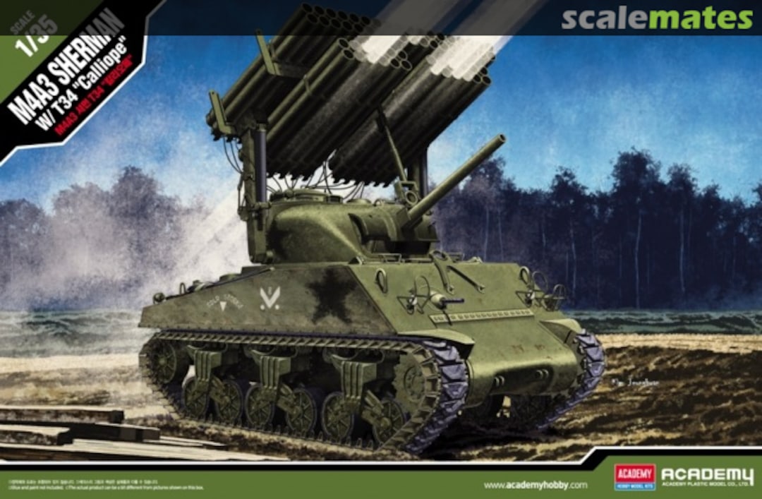 Boxart M4A3 Sherman 13294 Academy