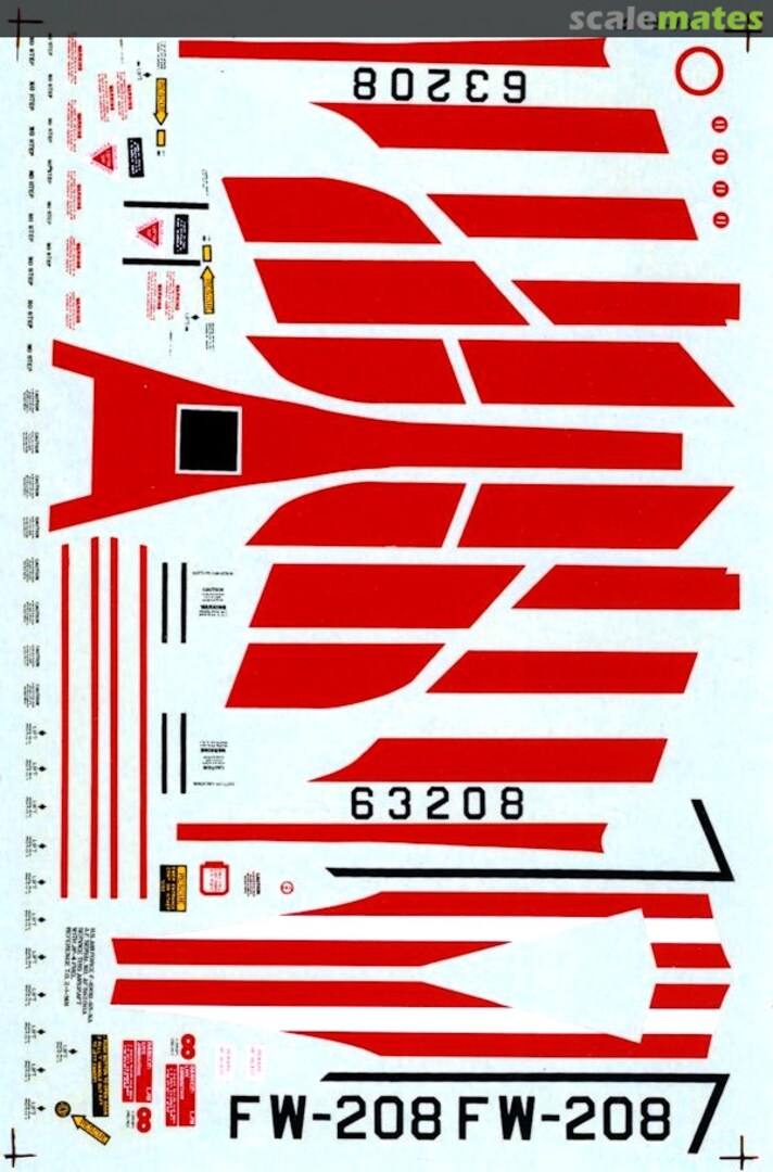 Boxart F-100 Super Sabres 48-0078 Microscale