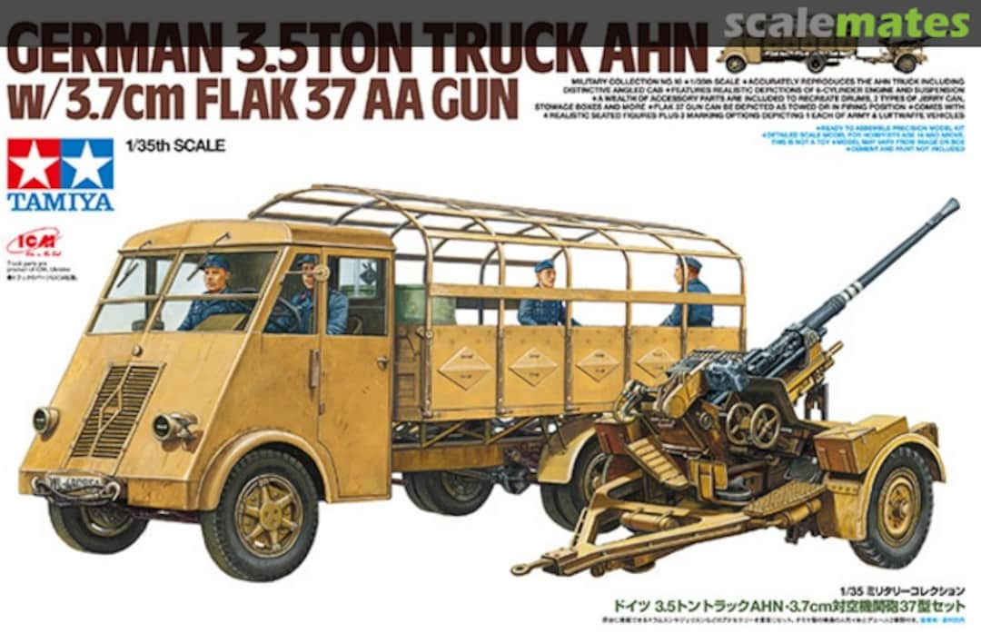 Boxart 3.5 Ton Truck AHN 32410 Tamiya