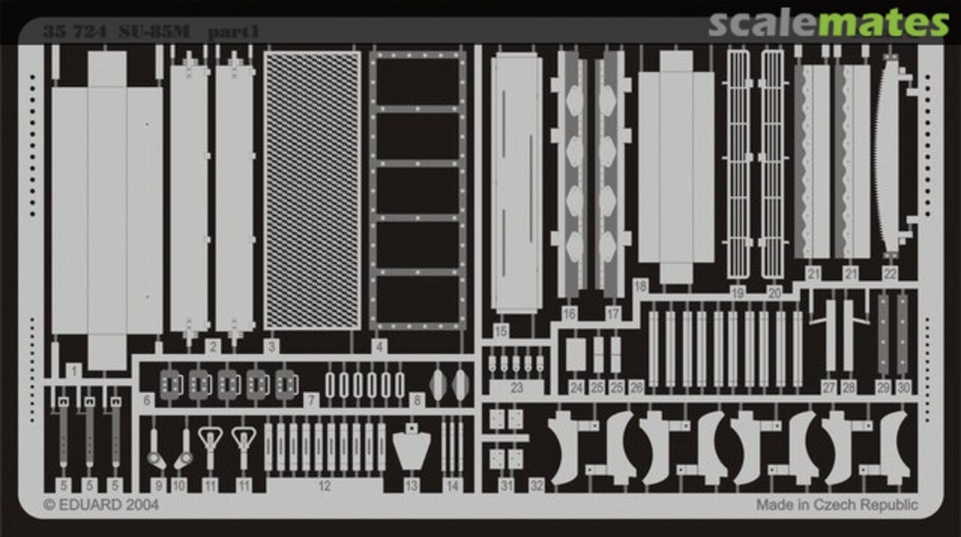 Boxart SU-85M 35724 Eduard