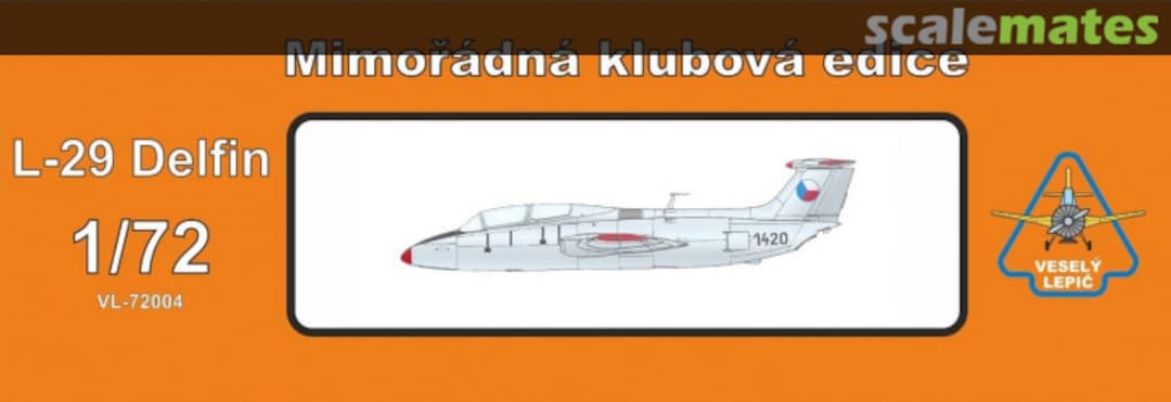 Boxart Aero L-29 Delfín VL-72004 Veselý Lepič