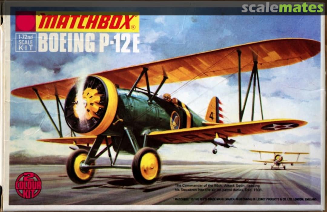 Boxart Boeing P-12E PK-3 Matchbox