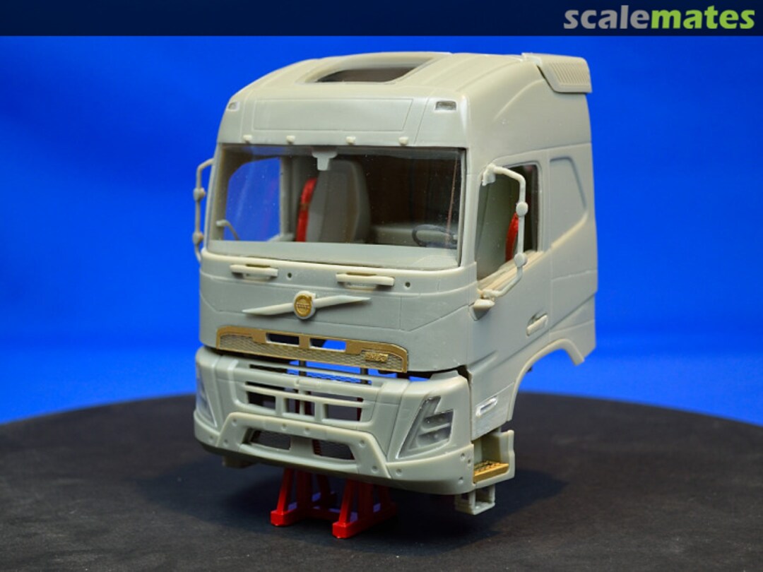 Boxart Swedish construction truck, sleeper cab, high roof ANMT-122 A&N Model Trucks