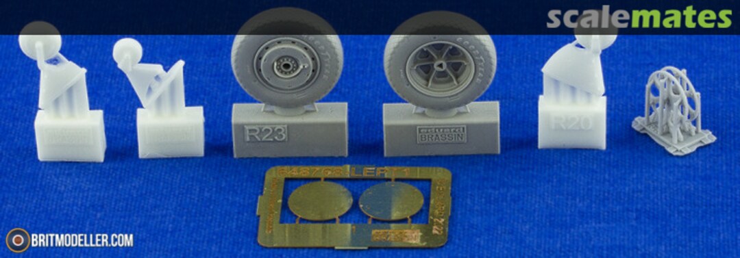 Boxart F4F-3 wheels late 648768 Eduard