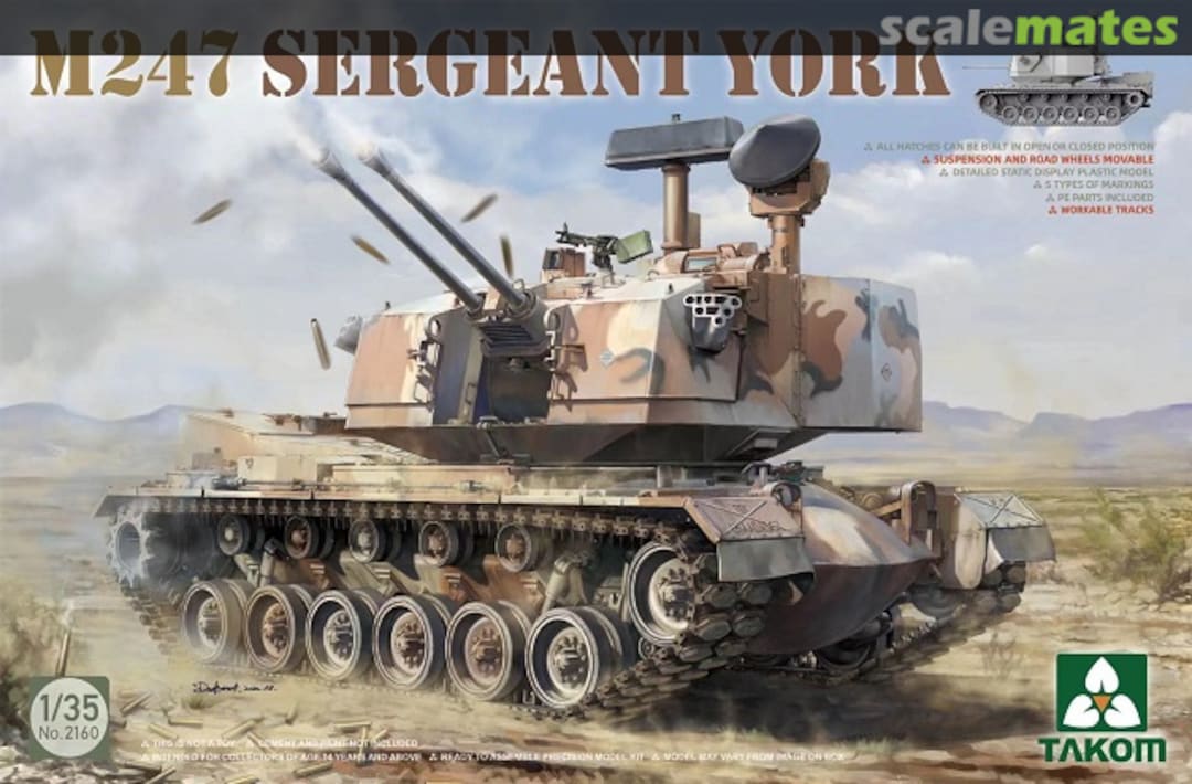 Boxart M247 Sergeant York 2160 Takom