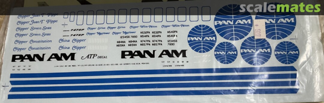 Boxart Pan Am Widebodies AD5035 ATP Airliners America