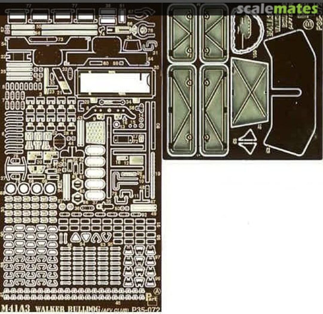 Boxart M41A3 Walker Bulldog P35-072 Part