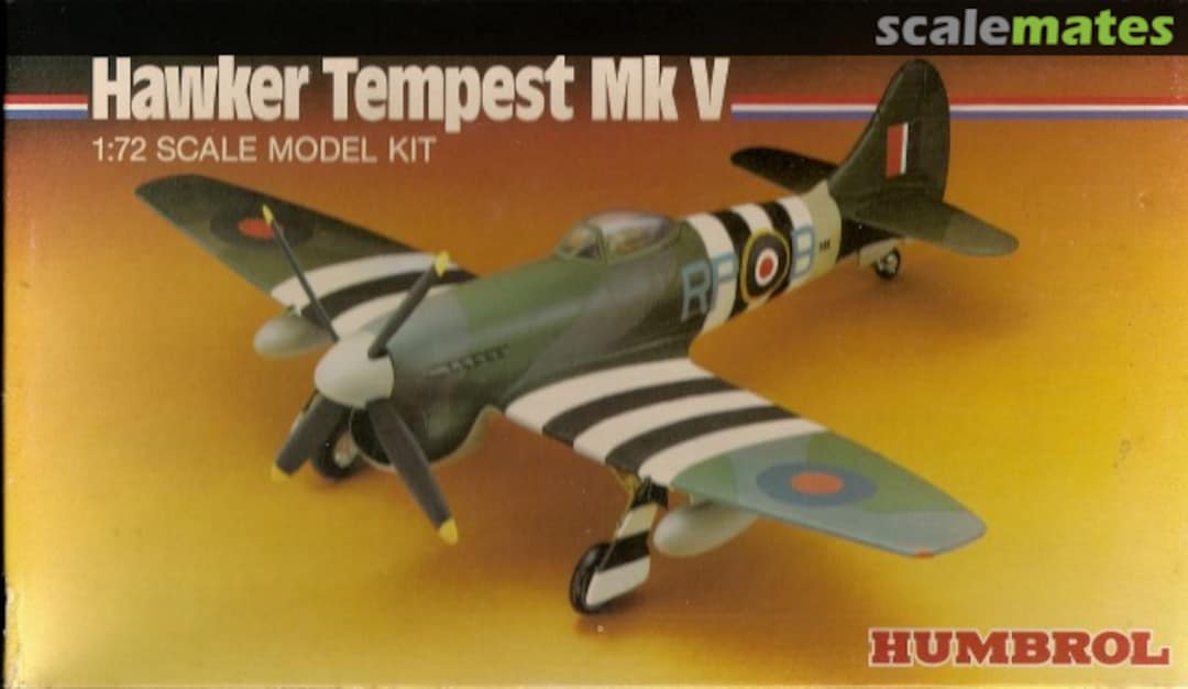 Boxart Hawker Tempest Mk V HK72010 Humbrol