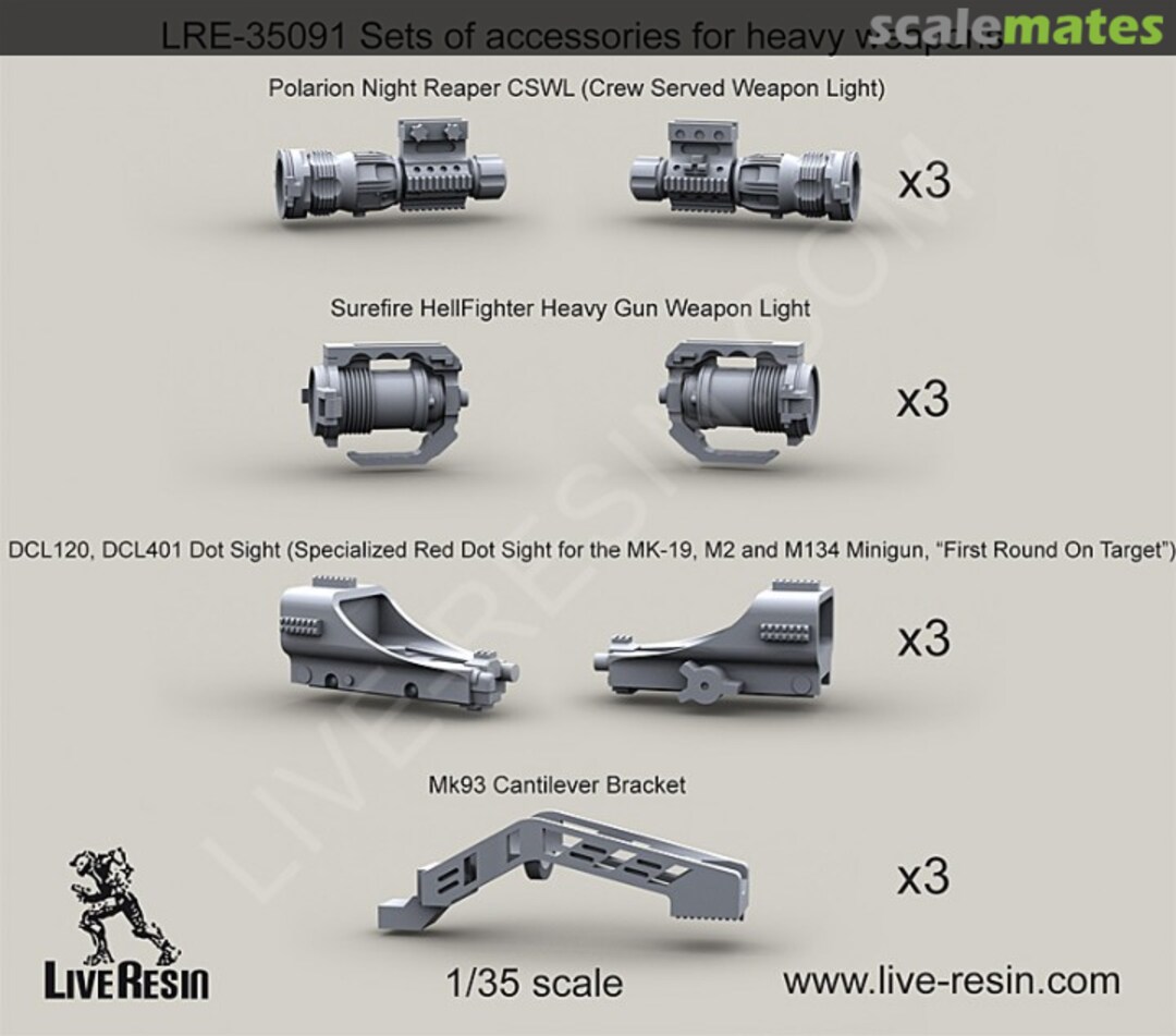 Boxart Heavy Weapon Accessories LRE-35091 Live Resin