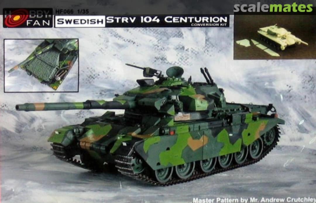 Boxart Swedish STRV 104 Centurion HF066 Hobby Fan