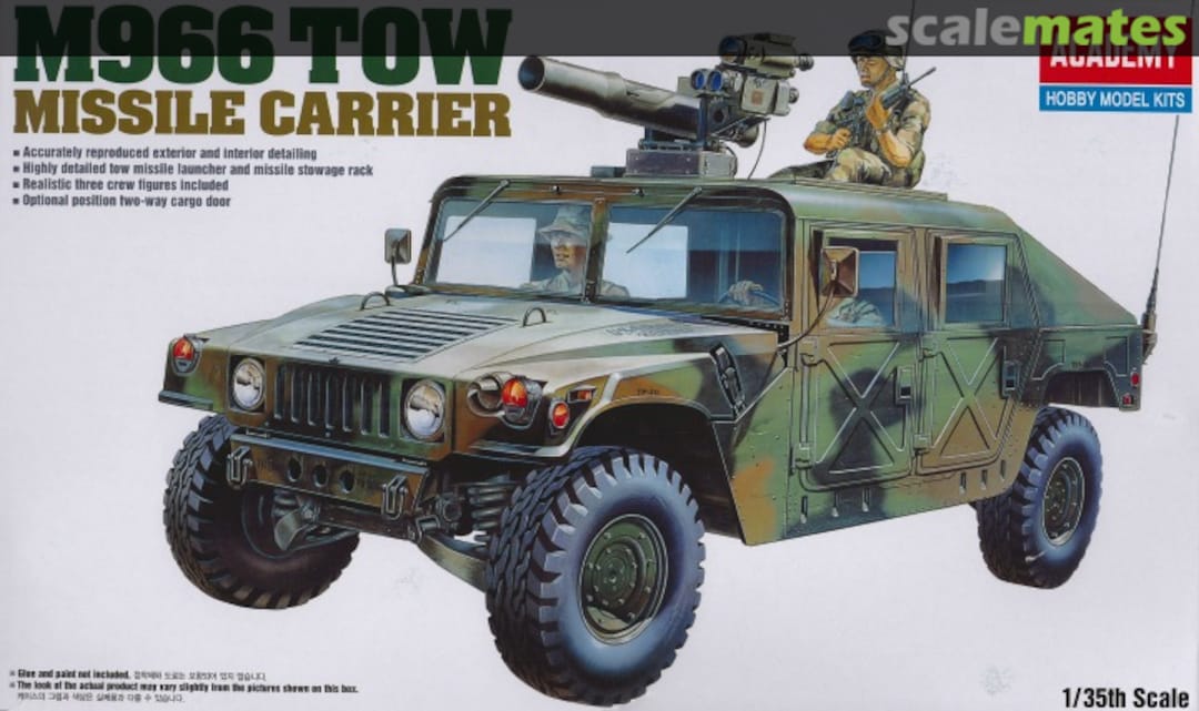 Boxart M966 TOW Missile Carrier 13250 Academy