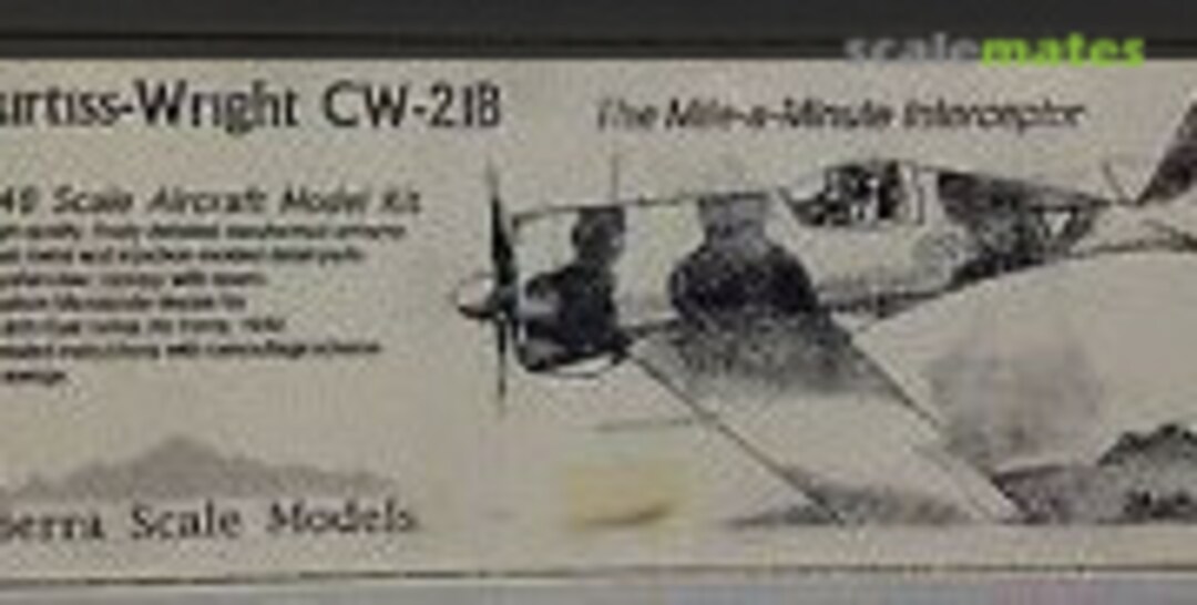 1:48 Curtiss-Wright CW-21B (Sierra Scale Models 48-43)