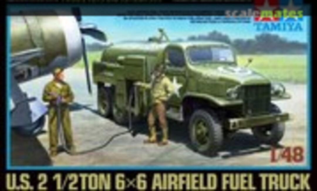 1:48 U.S. 2 1/2TON 6x6 Airfield Fuel Truck (Tamiya 32579)