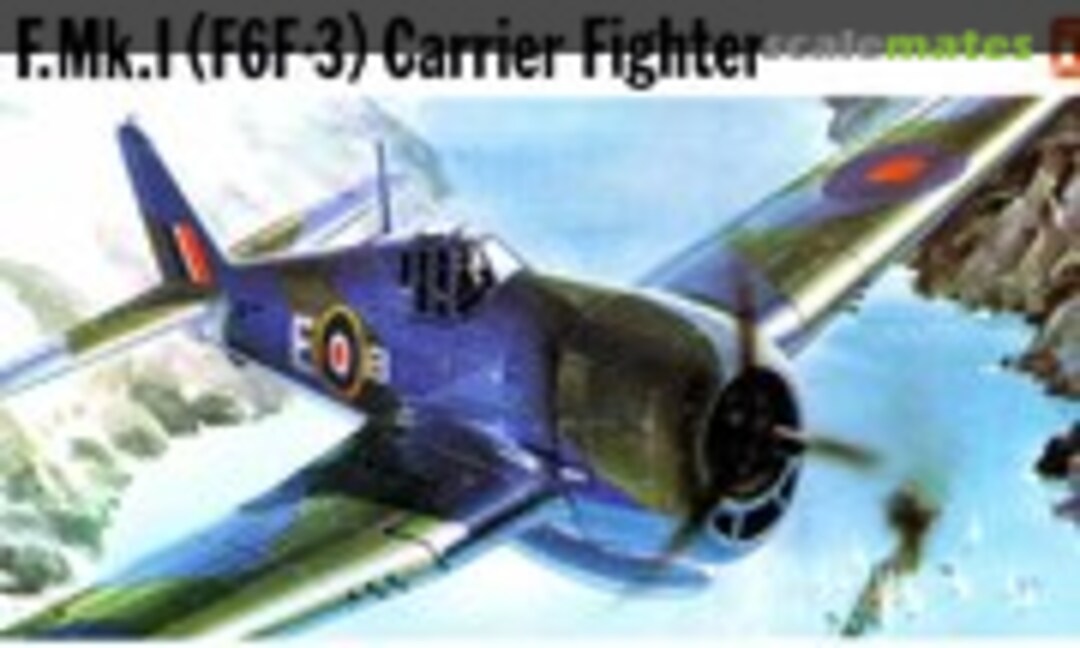 1:72 Hellcat F.Mk.I (F6F-3) Carrier Fighter (FROG F433)