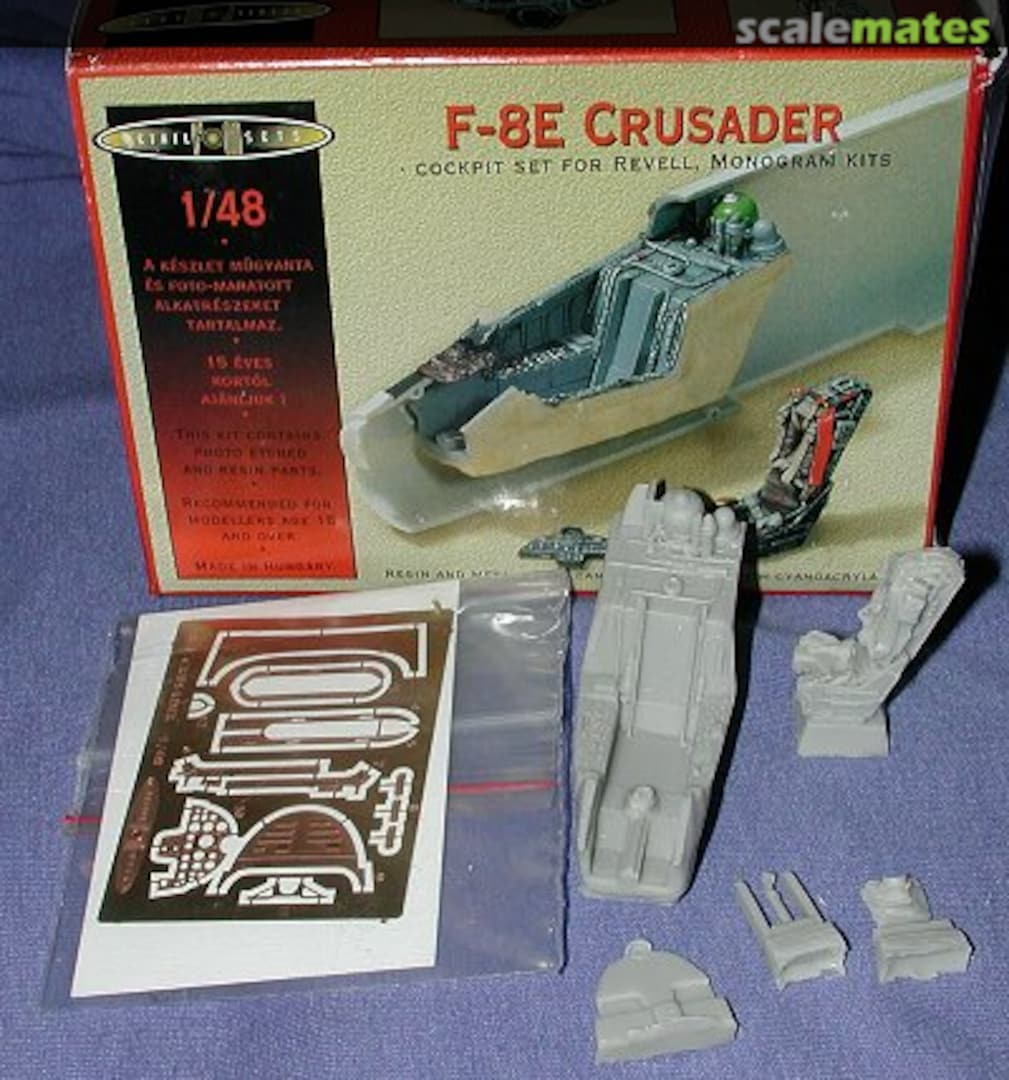 Boxart F-8E Crusader 480107 FM Detail