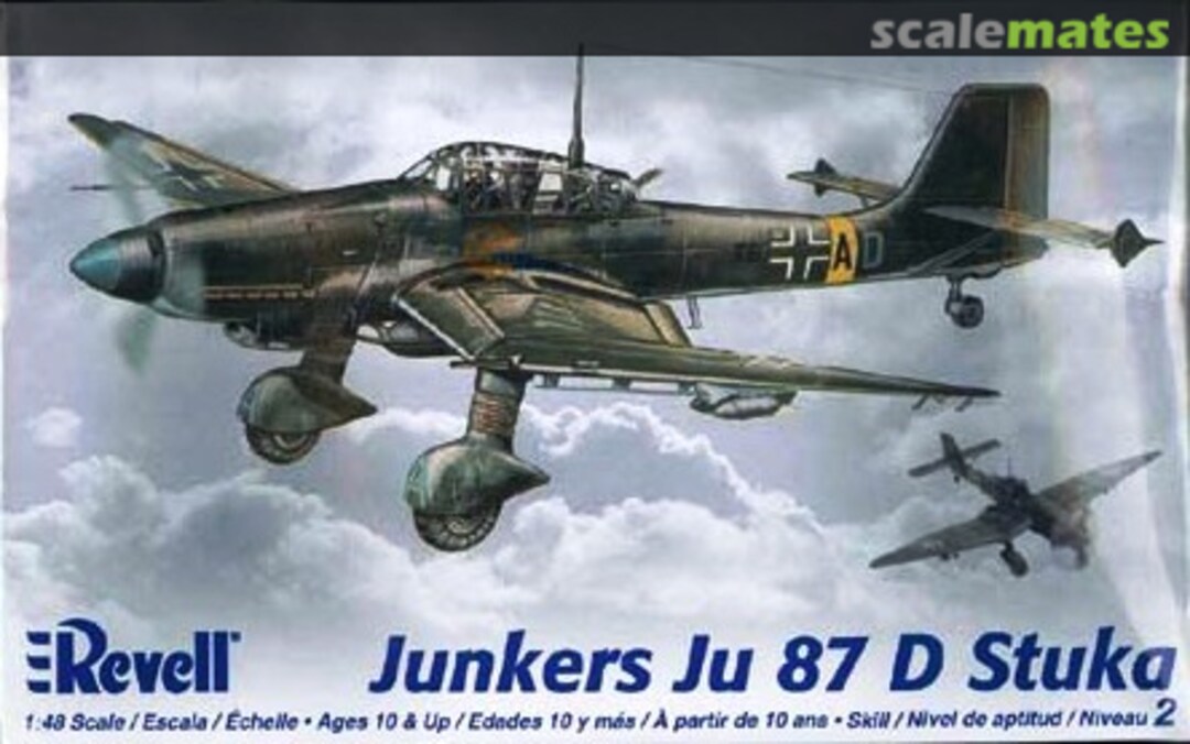 Boxart Junkers Ju 87 D Stuka 85-5250 Revell