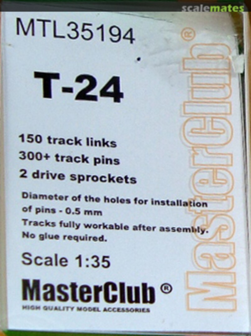 Boxart Tracks for T-24 MTL35194 MasterClub