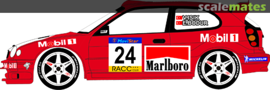 Boxart Toyota Corolla WRC (K-AM 5020) "Marlboro" 24060 MF-Zone