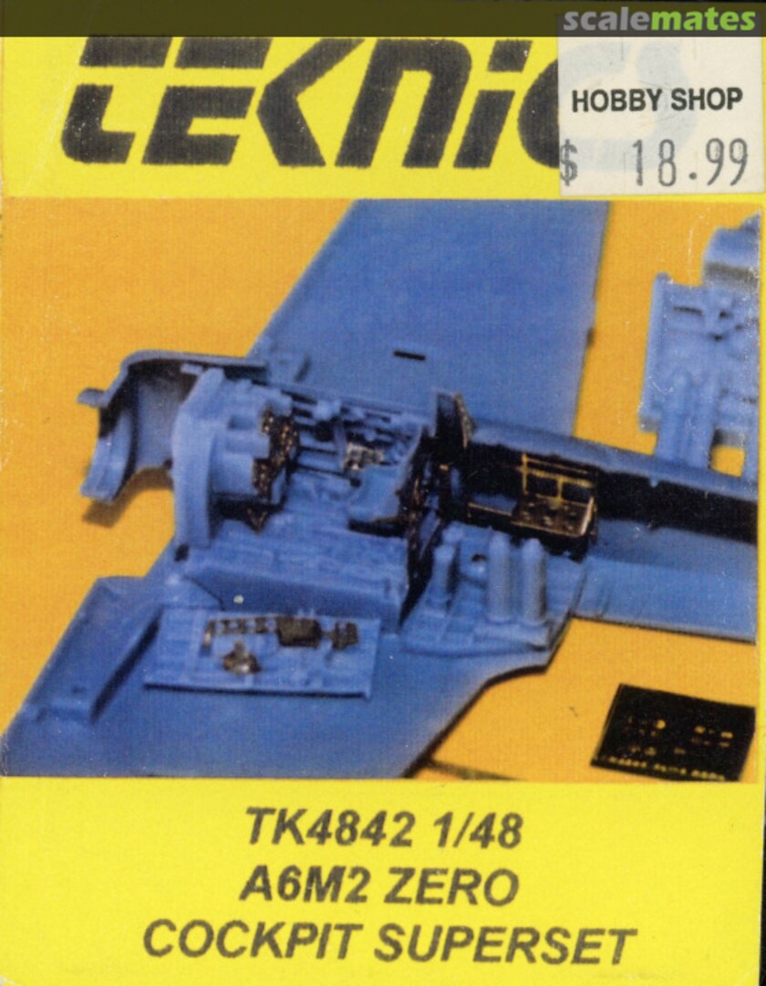 Boxart A6M2 Zero Cockpit Superset TK4842 Teknics