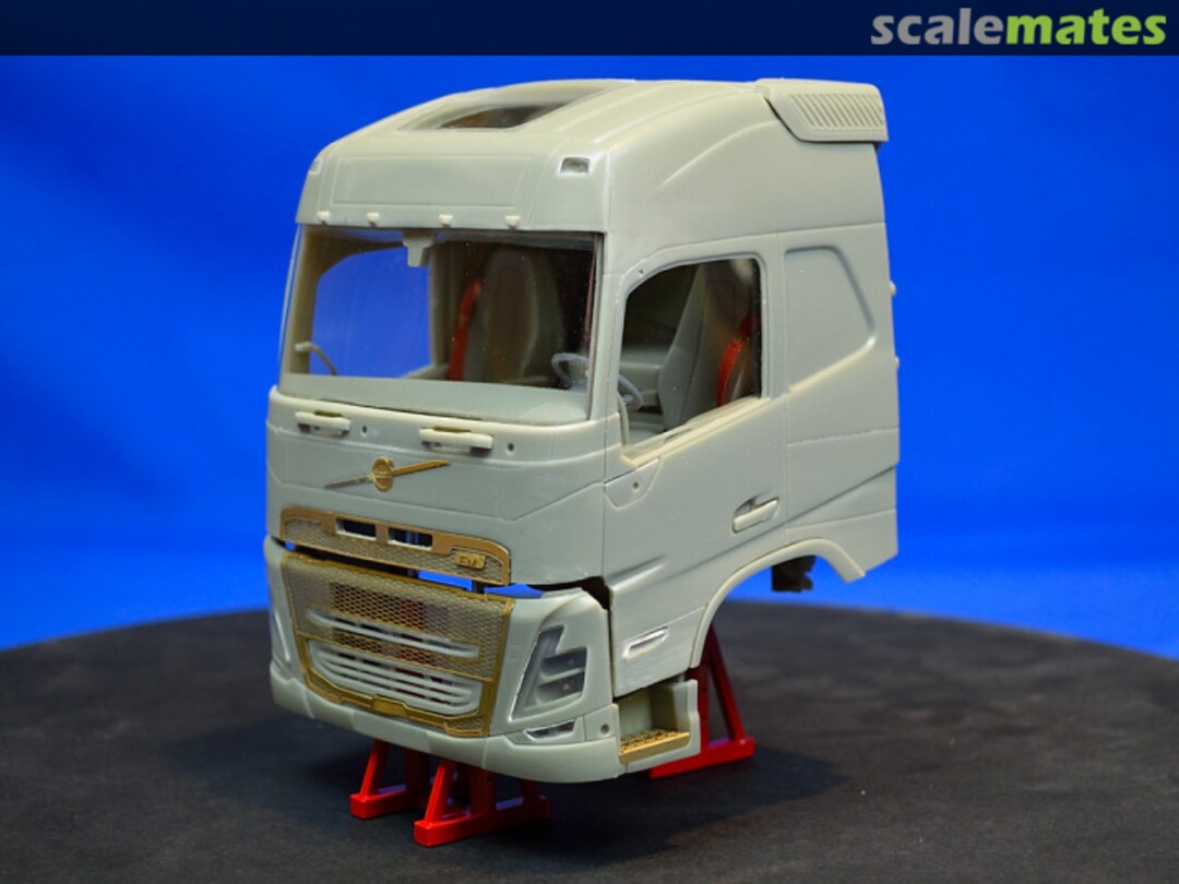 Boxart Mid-range Swedish truck, sleeper cab, high roof ANMT-119 A&N Model Trucks