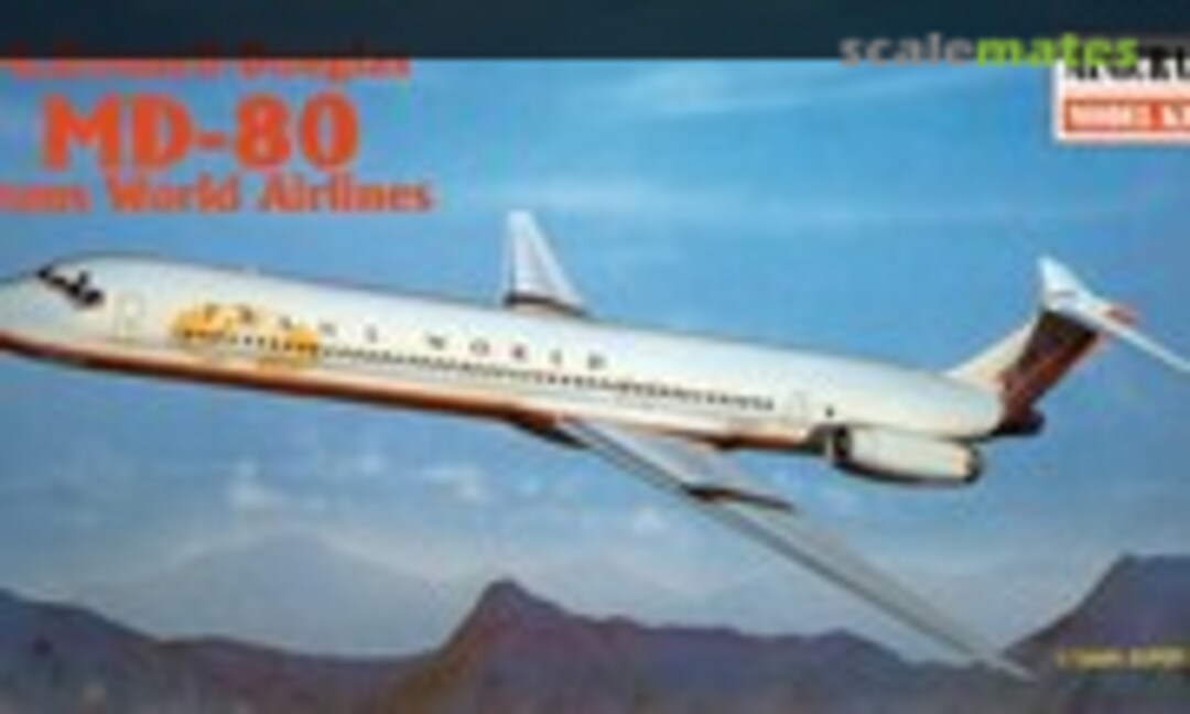 1:144 McDonnell-Douglas MD-80 (Minicraft Model Kits 14452)