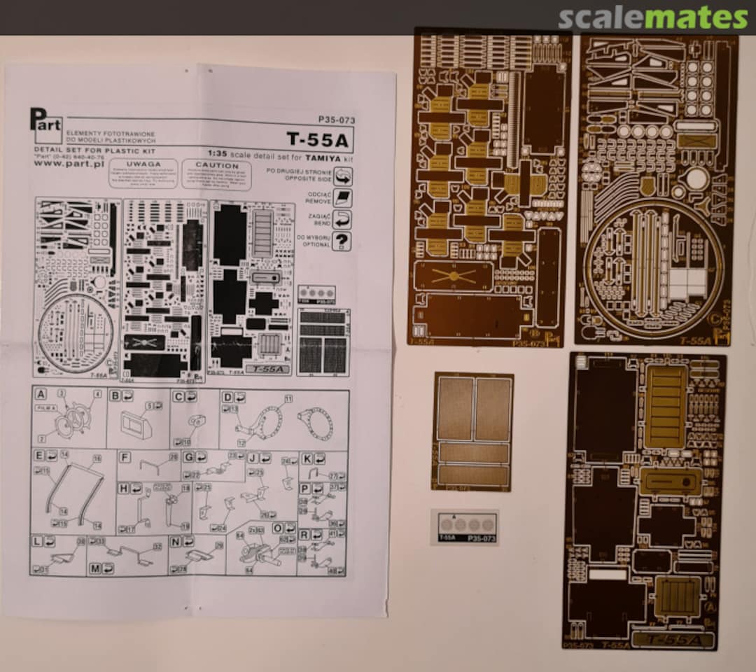 Contents T-55A P35-073 Part