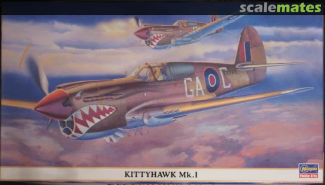 Boxart Kittyhawk Mk.I 09635 Hasegawa