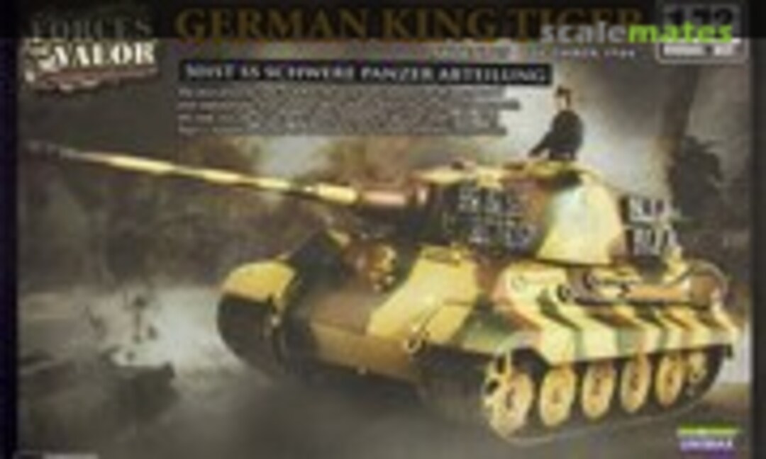 1:72 German King Tiger (Forces of Valor 87009)