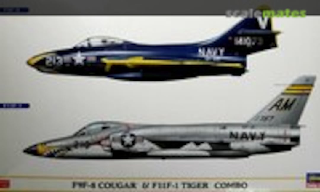 1:72 F9F-8 Cougar &amp; F11F-1 Tiger Combo (Hasegawa 00906)