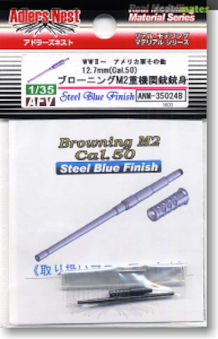 Boxart Browning M2 Heavy MG Steelblue ANM-35024B Adlers Nest