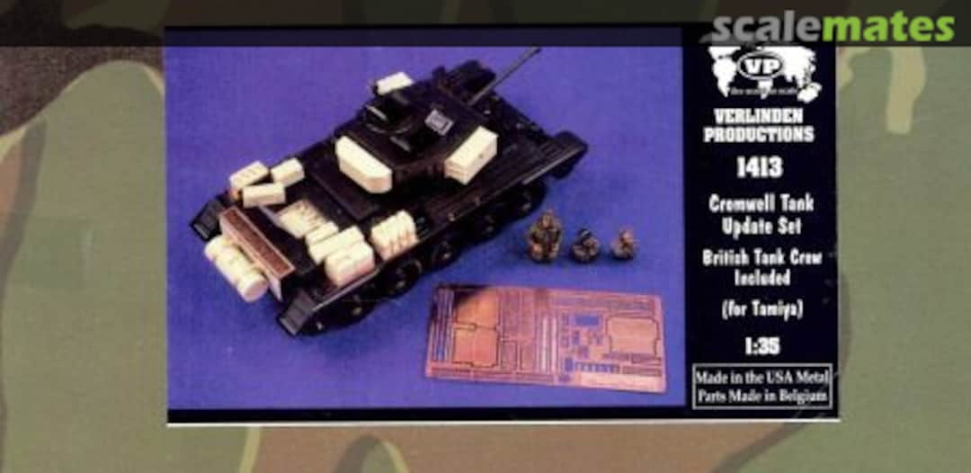 Boxart Cromwell Tank Update Set 1413 Verlinden Productions