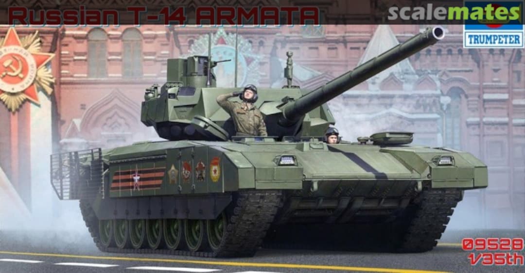 Boxart T-14 Armata 09528 Trumpeter