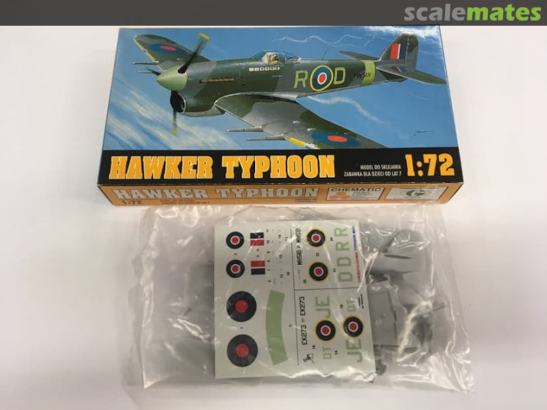 Contents Hawker Typhoon A002 Chematic