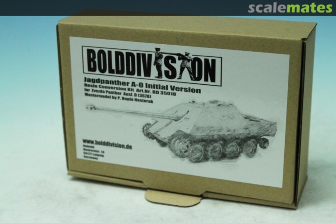 Boxart Jagdpanther A-0 Initial Version 35018 Bolddivision