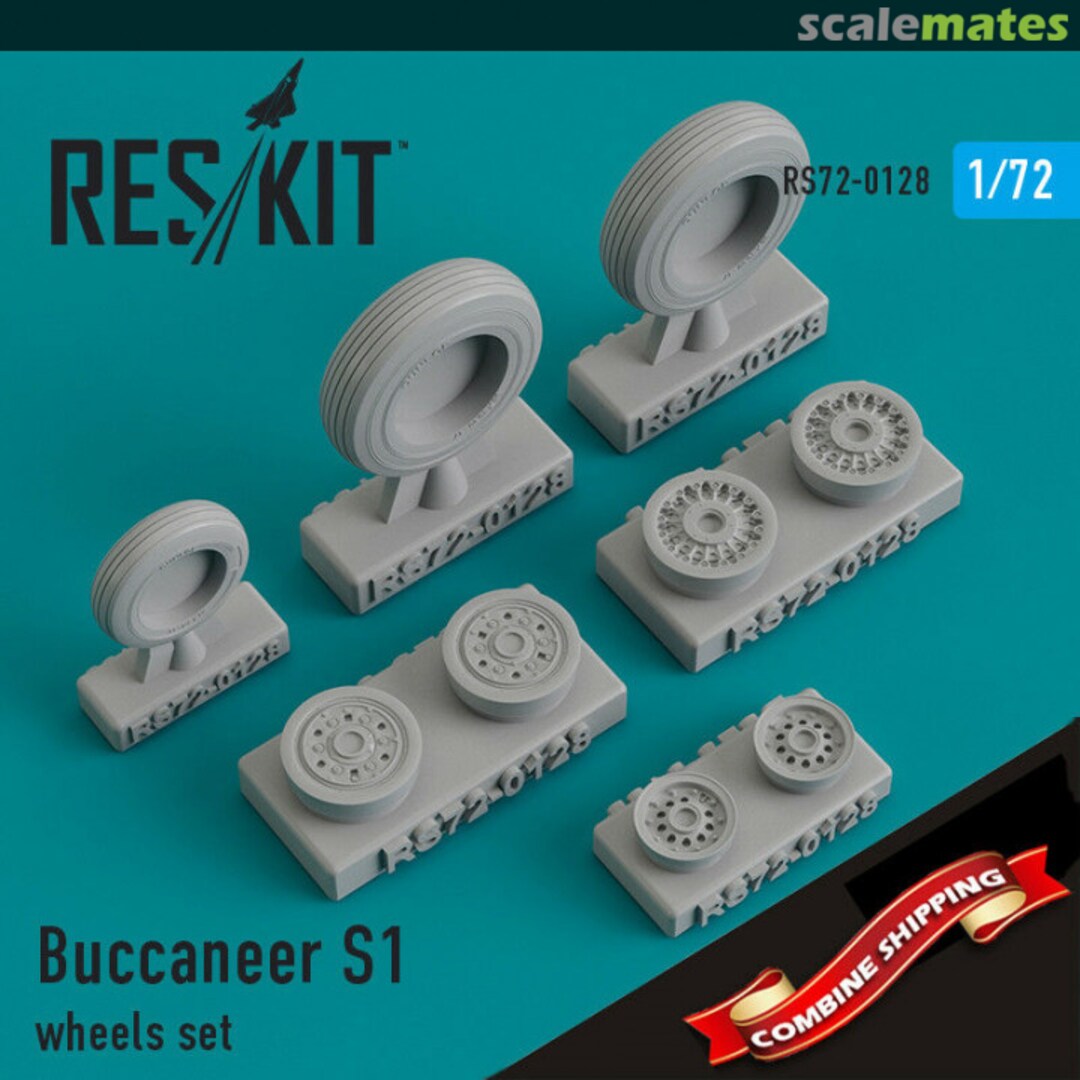 Boxart Buccaneer S1 - wheels set RS72-0128 ResKit