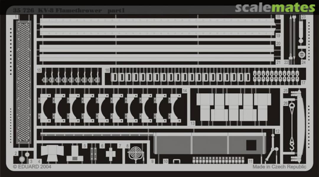 Boxart KV-8 Flamethrower 35726 Eduard