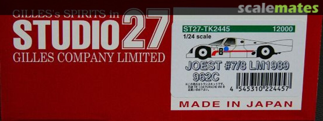 Boxart Porsche 962C ST27-TK2445 Studio27