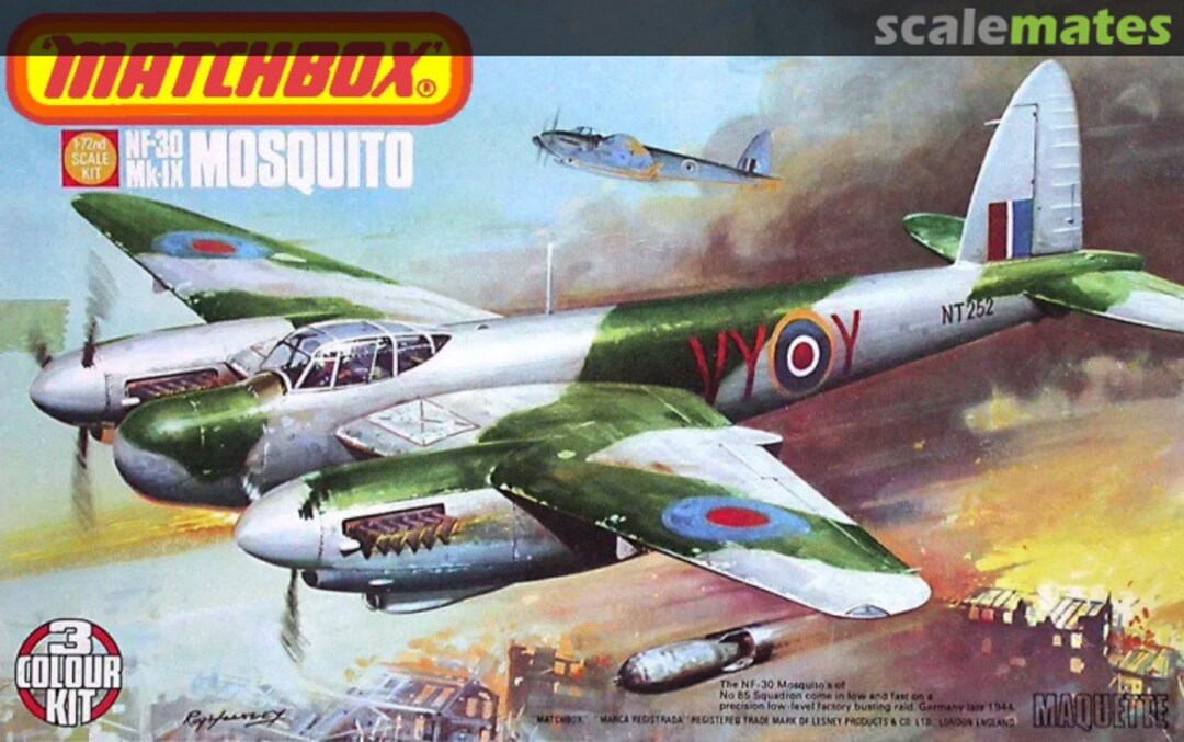 Boxart NF-30/Mk.IX Mosquito PK-116 Matchbox