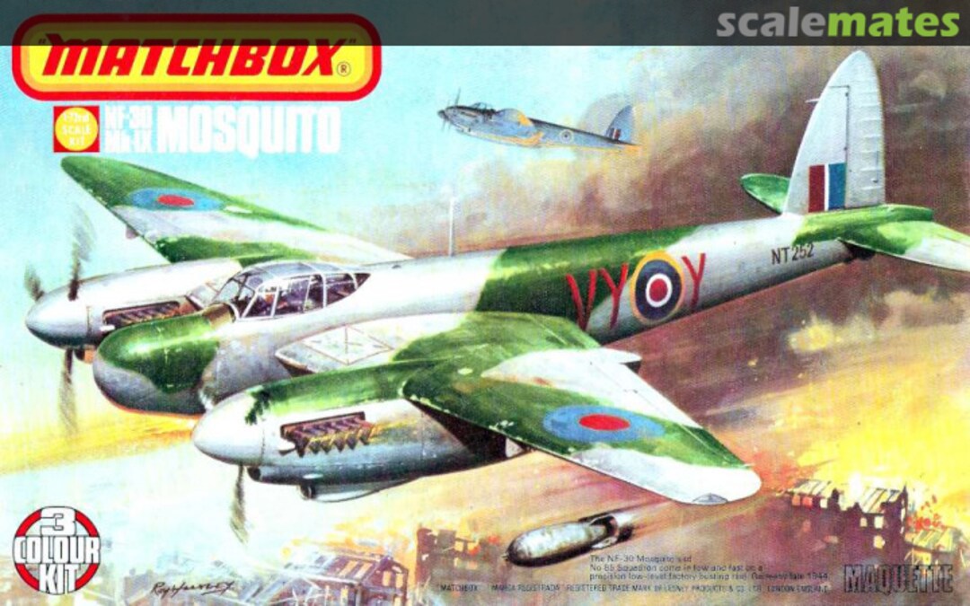 Boxart NF-30/Mk.IX Mosquito PK-116 Matchbox