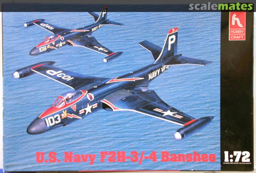 Boxart F2H-3/-4 Banshee HC1356 Hobbycraft