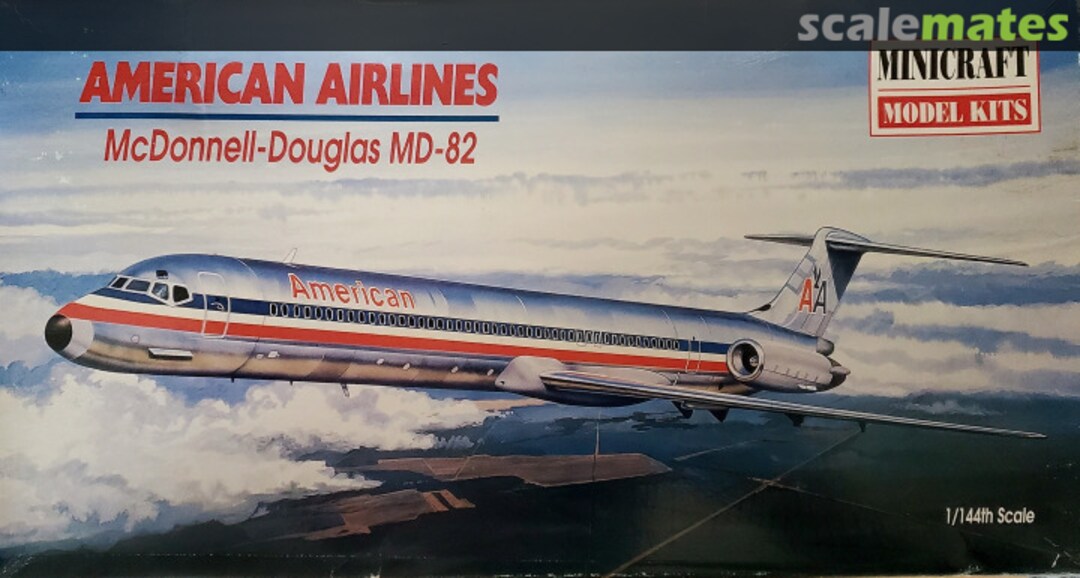 Boxart McDonnell-Douglas MD-82 14470 Minicraft Model Kits