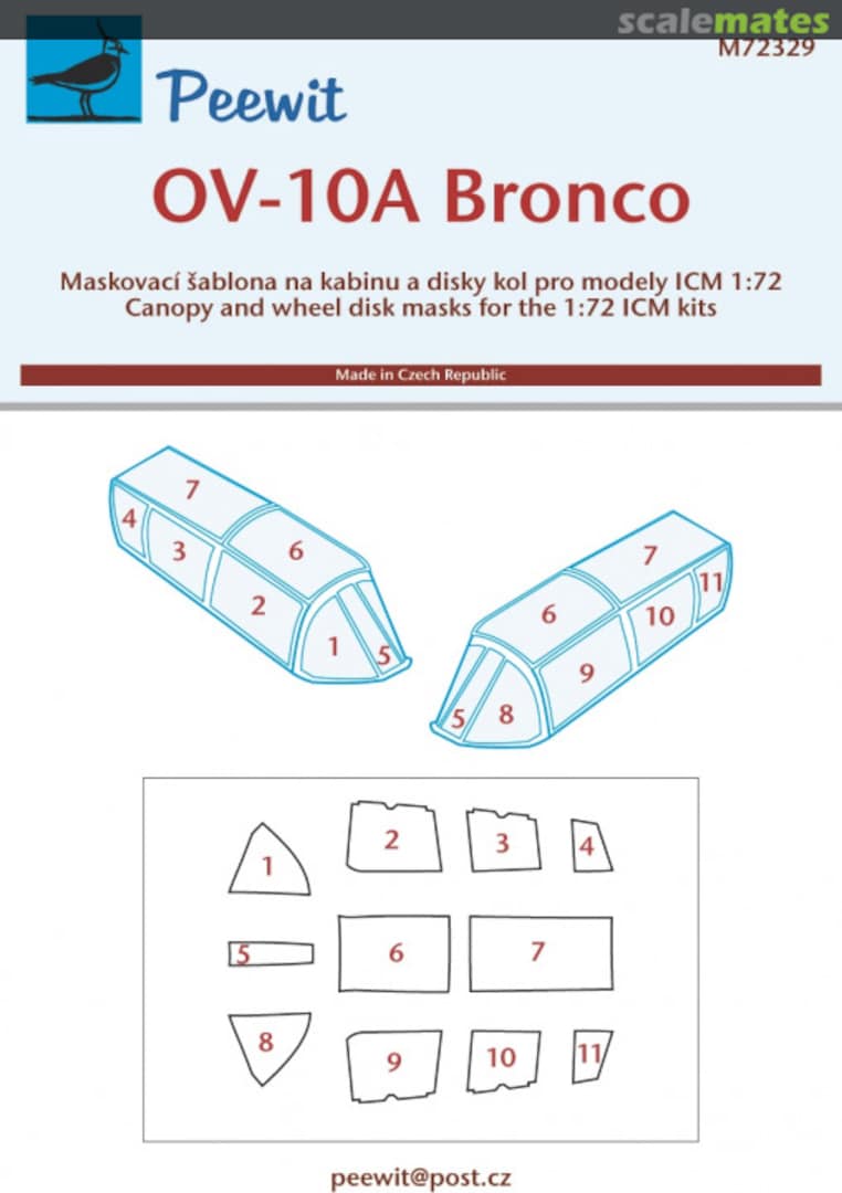 Boxart OV-10A Bronco M72329 Peewit