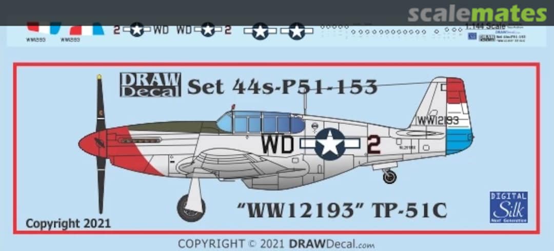 Boxart “WW12193” TP-51C 44-P51-153 Draw Decal