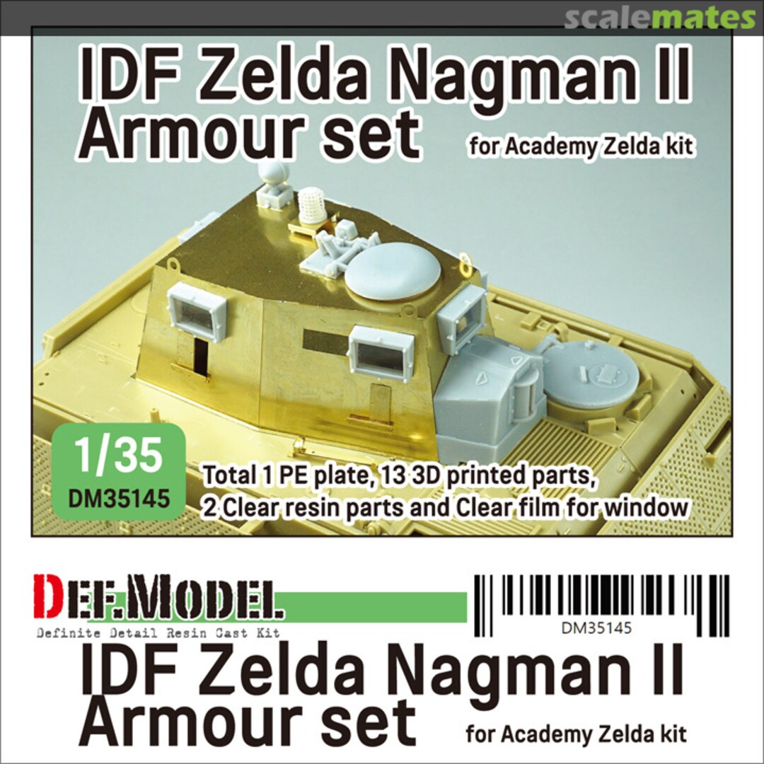 Boxart IDF Zelda Nagman II Armour set DM35145 Def.Model